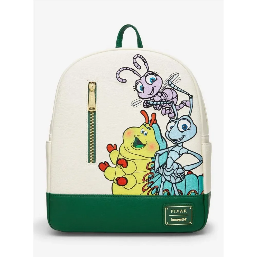 Loungefly Disney Pixar A Bug's Life Group Portrait Mini Backpack